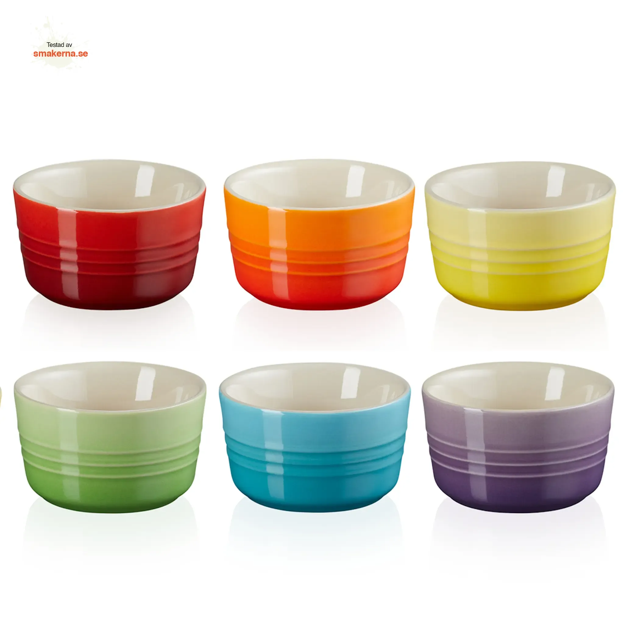 Rainbow Ramekin Mini 6-pack